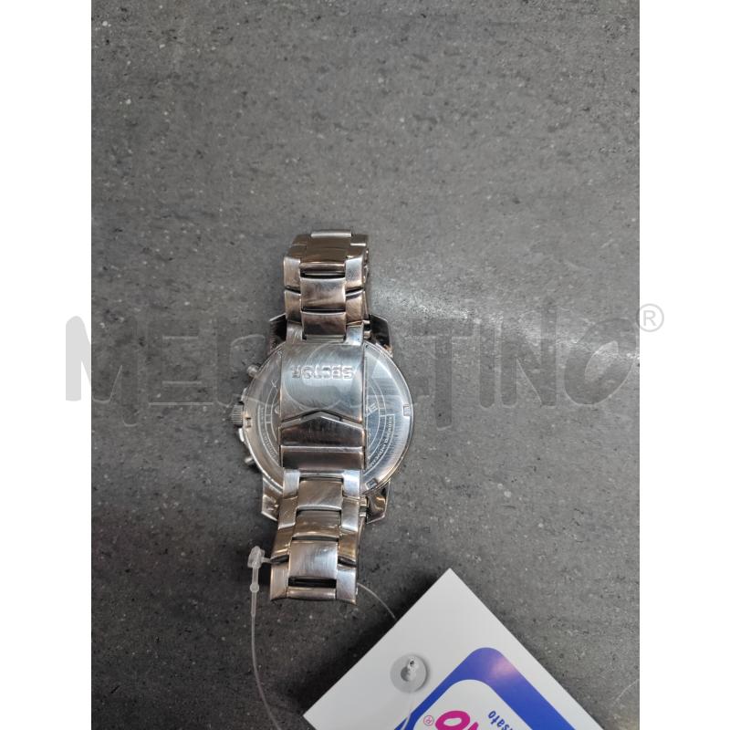 OROLOGIO DA POLSO SECTOR SILVER QUADRANTE GRANDE BIANCO | Mercatino dell'Usato Acerra 2