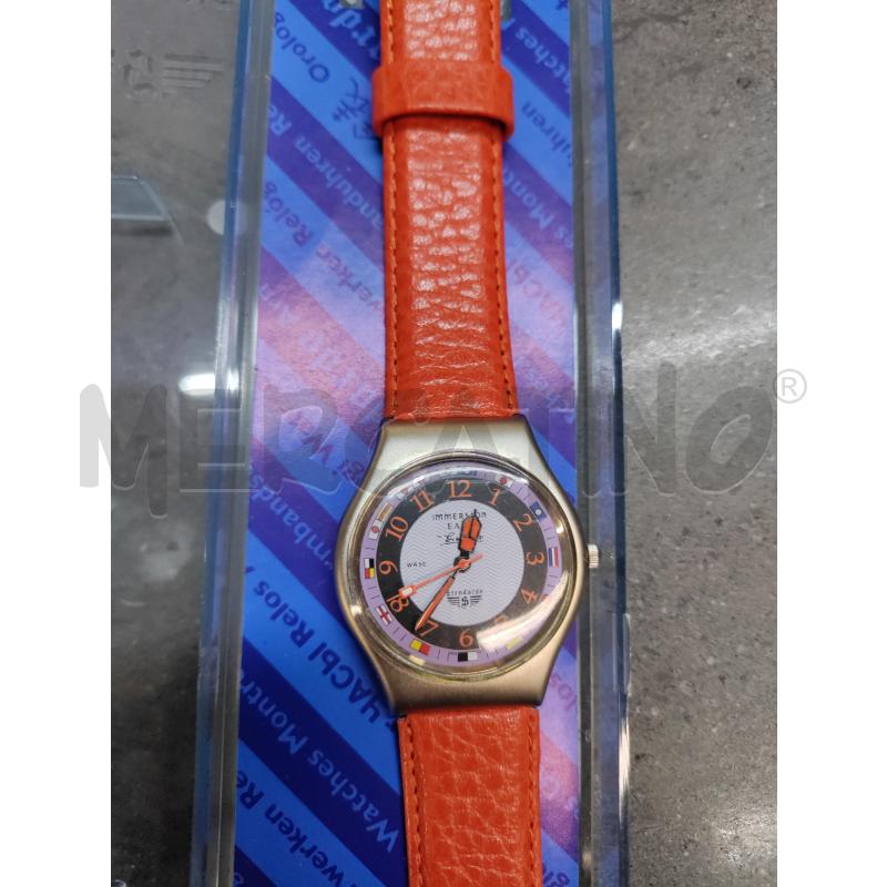 OROLOGIO DA POLSO STENDERDO IMMERSION ARANCIONE VIOLA NERO | Mercatino dell'Usato Acerra 2