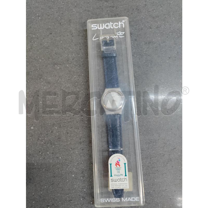 OROLOGIO DA POLSO SWATCH BLU SILVER CON SCATOLA | Mercatino dell'Usato Acerra 1