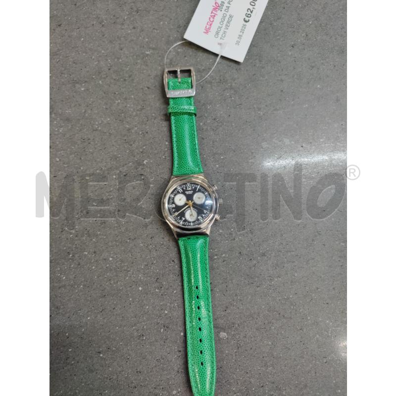 OROLOGIO DA POLSO SWATCH VERDE | Mercatino dell'Usato Acerra 1