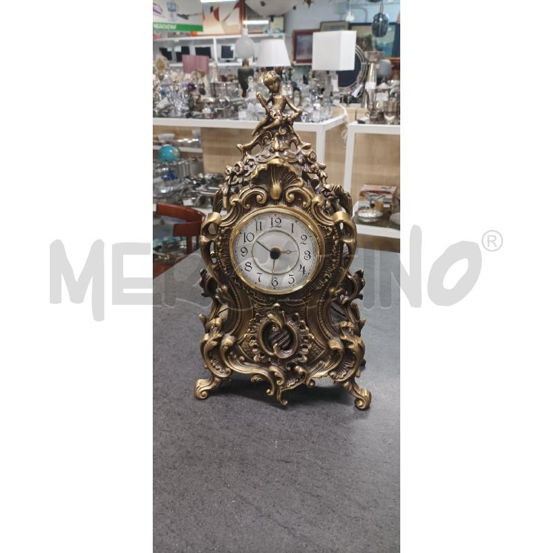 OROLOGIO DA TAVOLO DORATO | Mercatino dell'Usato Acerra 1