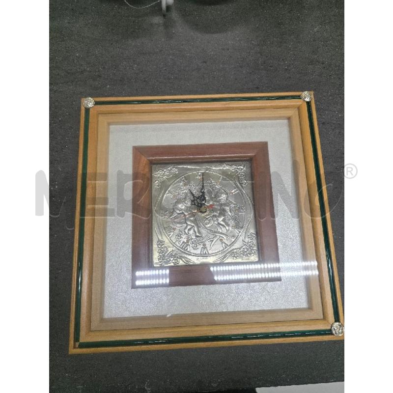 OROLOGIO QUADRATO FIGURA ANGELI SILVER | Mercatino dell'Usato Acerra 1