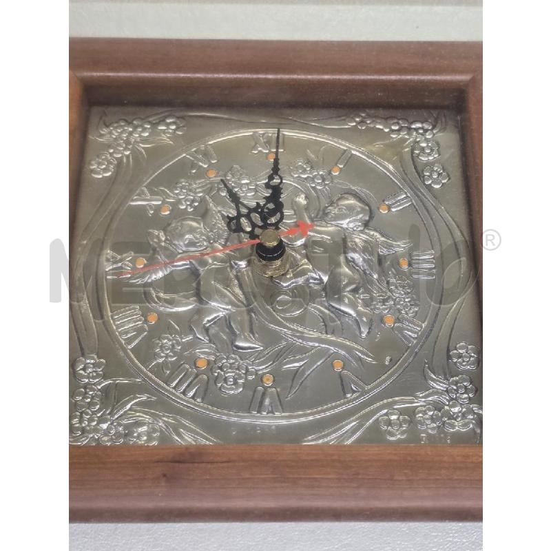 OROLOGIO QUADRATO FIGURA ANGELI SILVER | Mercatino dell'Usato Acerra 2