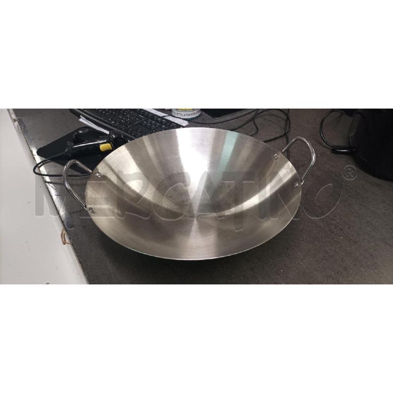 PADELLA 38CM SILVER | Mercatino dell'Usato Acerra 1
