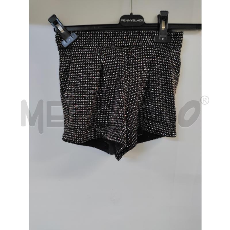 PANTALONCINO BAMBINA PHILOSOPHY LAMINATO NER | Mercatino dell'Usato Acerra 1