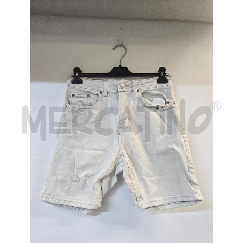 PANTALONCINO DONNA ZARA BEIGE DENIM | Mercatino dell'Usato Acerra 1