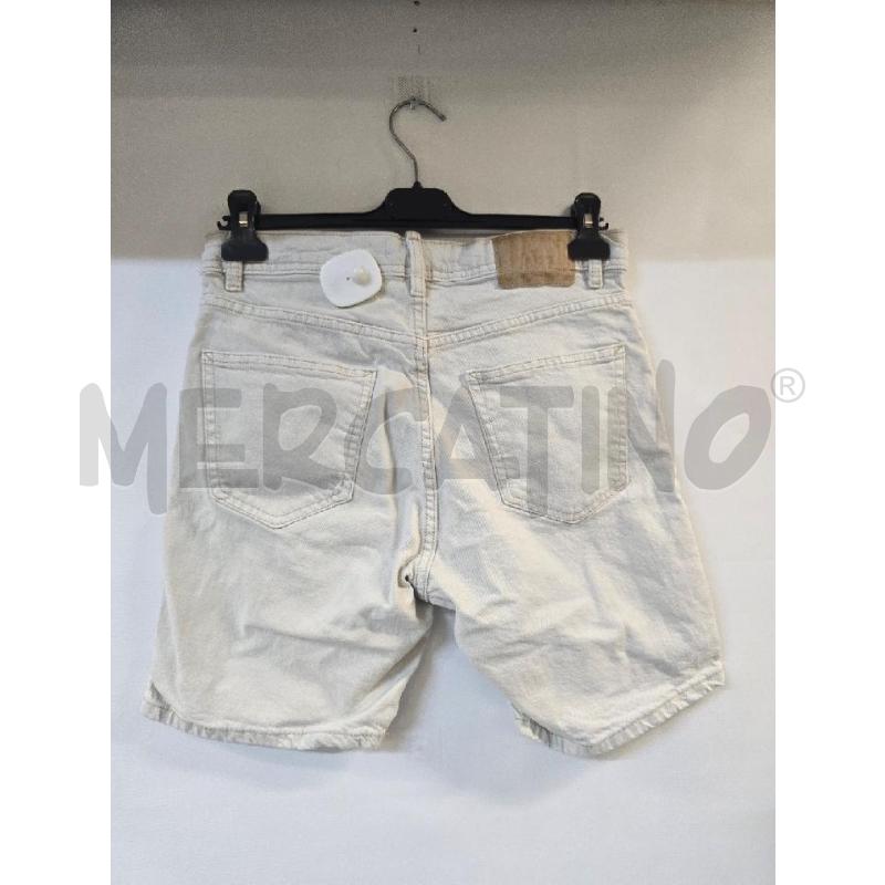 PANTALONCINO DONNA ZARA BEIGE DENIM | Mercatino dell'Usato Acerra 2