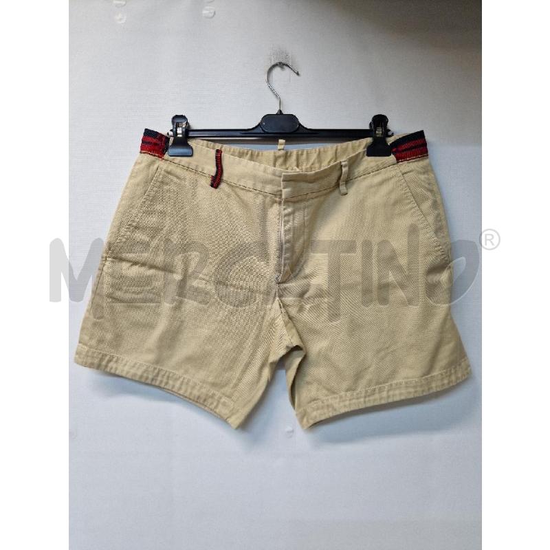 PANTALONCINO UOMO BEIGE BLUROSSO DSQUARED2 | Mercatino dell'Usato Acerra 1