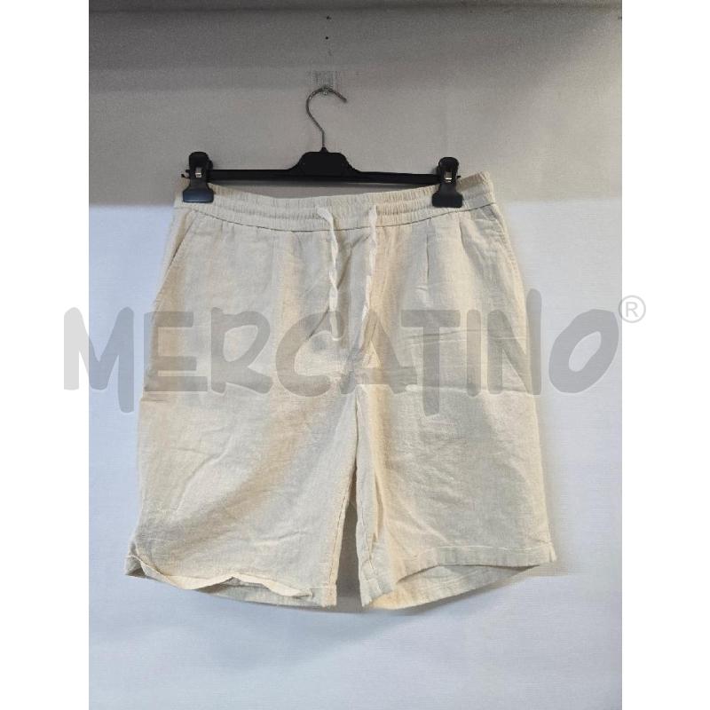 PANTALONCINO UOMO ZARA BEIGE CON MOLLA | Mercatino dell'Usato Acerra 1