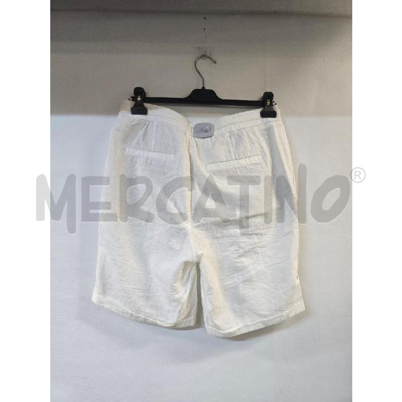 PANTALONCINO UOMO ZARA BIANCO CON MOLLA | Mercatino dell'Usato Acerra 2
