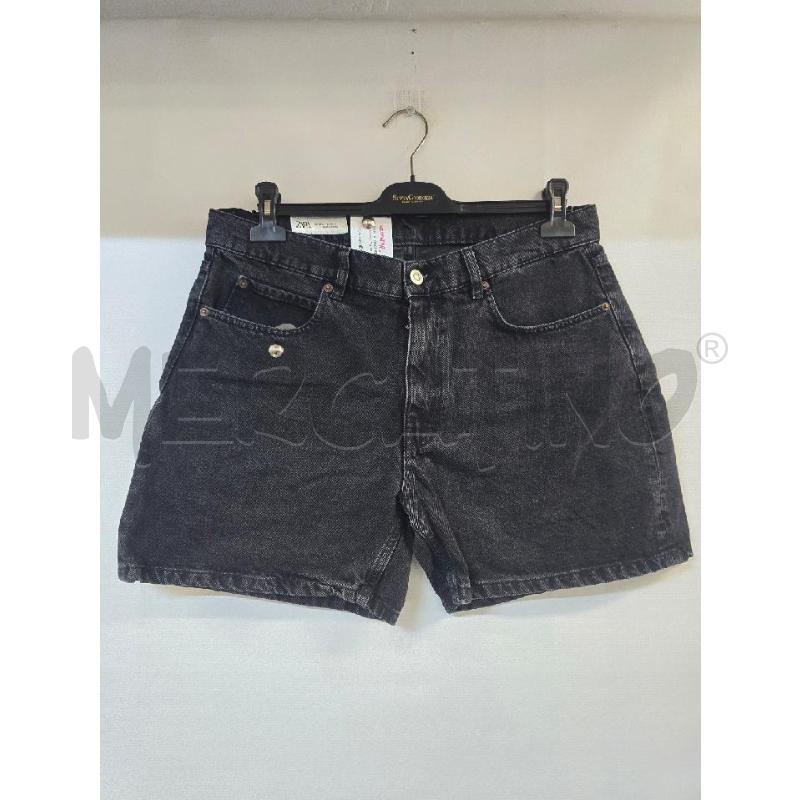 PANTALONCINO UOMO ZARA NERO | Mercatino dell'Usato Acerra 1
