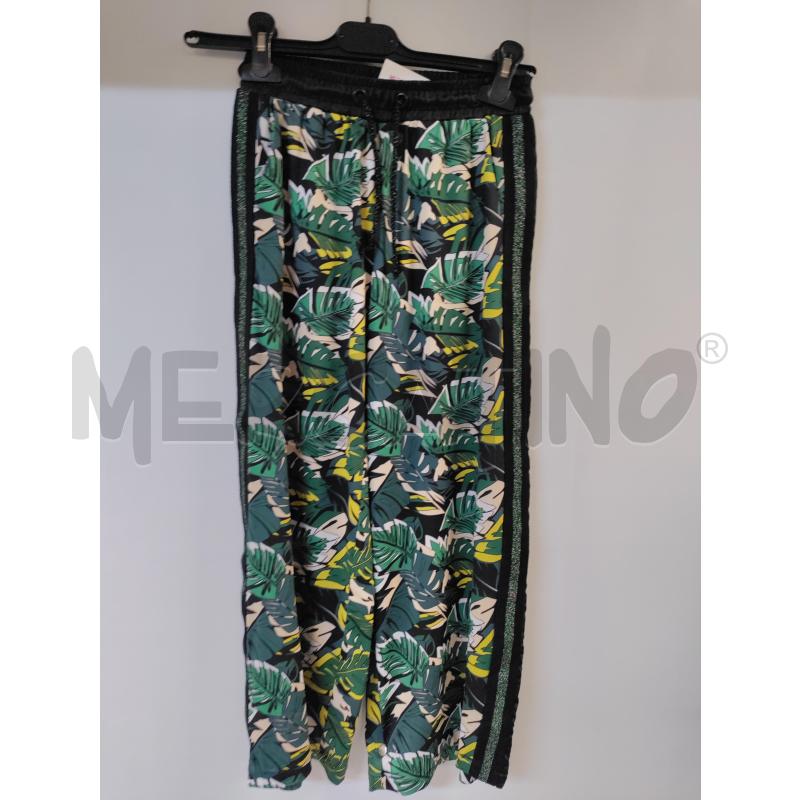 PANTALONE BAMBINA FUN&FUN VERDE FOGLIE | Mercatino dell'Usato Acerra 1
