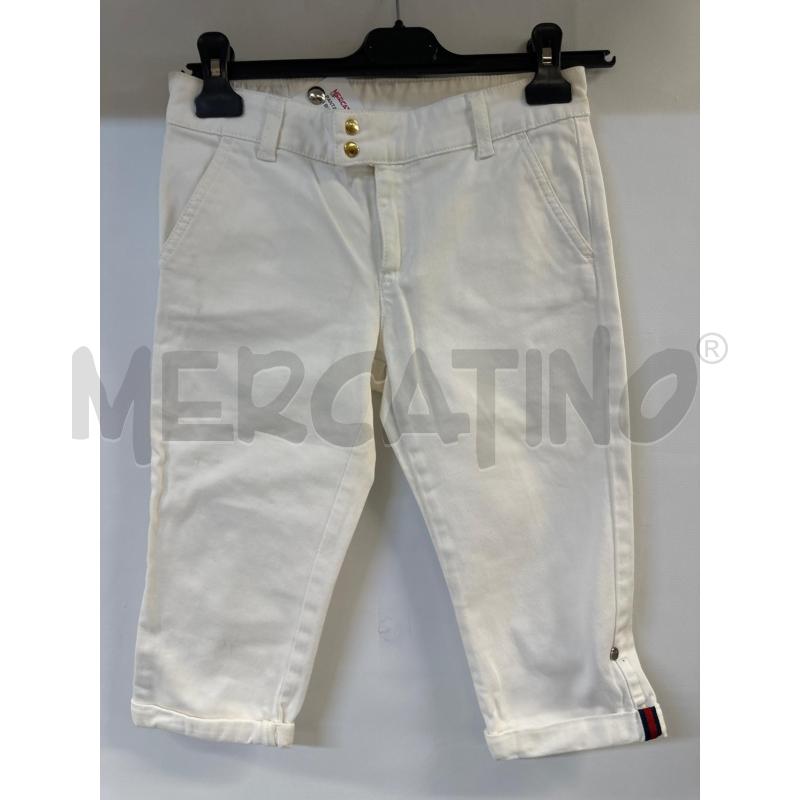 PANTALONE BAMBINA GUCCI BIANCOCON RISVOLTO | Mercatino dell'Usato Acerra 1