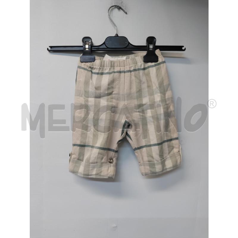 PANTALONE BAMBINO CON MOLLA BURBERRY BEIGE QUADRI | Mercatino dell'Usato Acerra 1