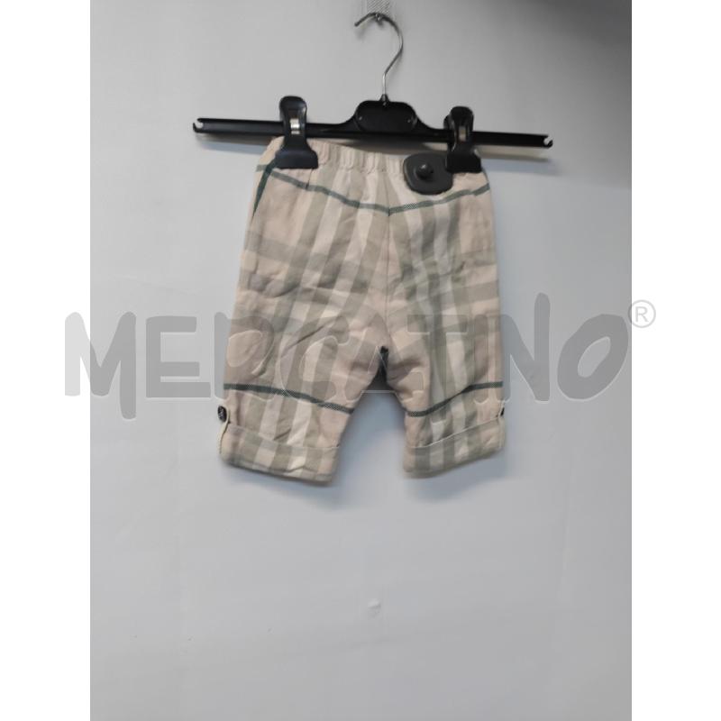 PANTALONE BAMBINO CON MOLLA BURBERRY BEIGE QUADRI | Mercatino dell'Usato Acerra 2