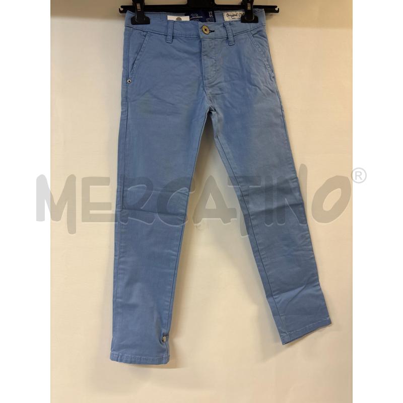 PANTALONE BAMBINO HARMONT&BLAINE CELESTE | Mercatino dell'Usato Acerra 1
