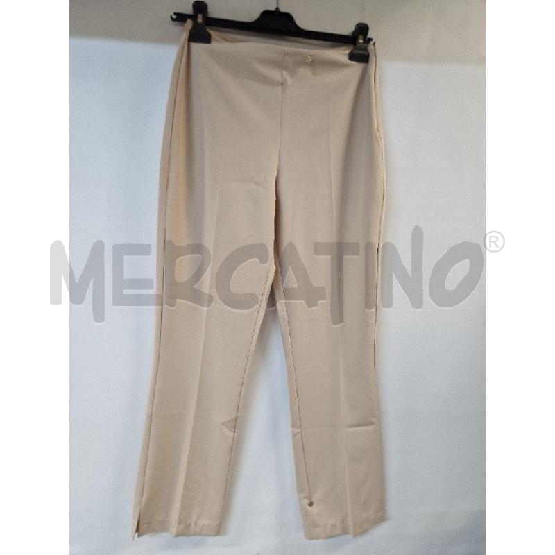 PANTALONE DONNA ARTIGLI BEIGE  | Mercatino dell'Usato Acerra 1