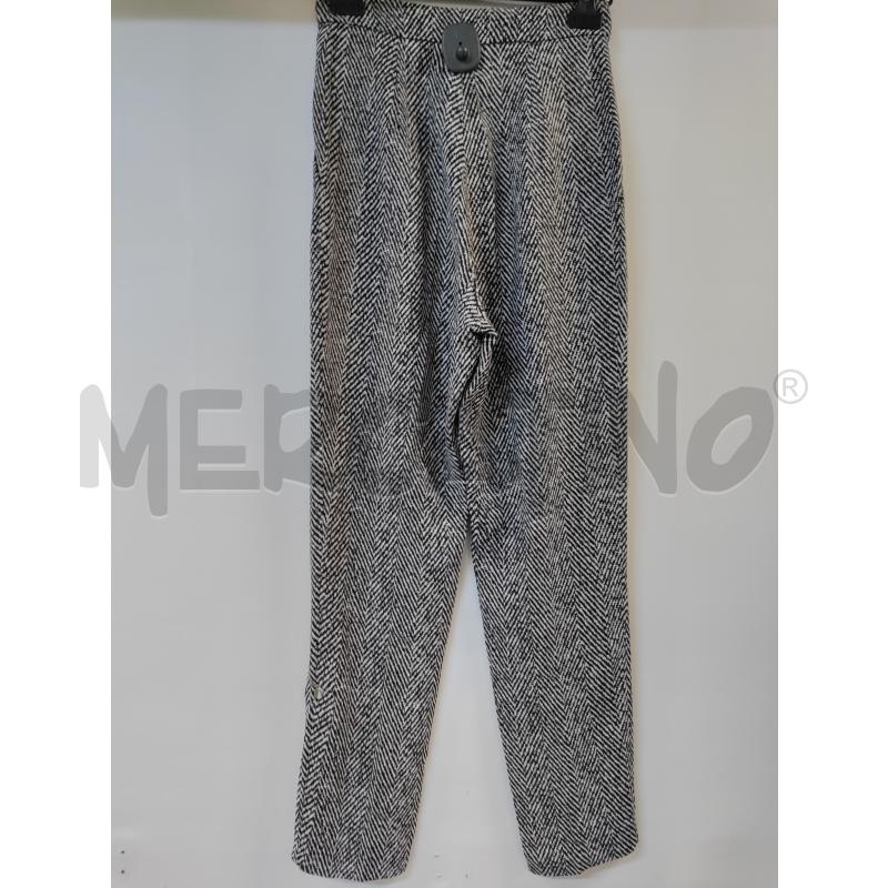 PANTALONE DONNA BIANCO NERO ELISABETTA FRANCHI | Mercatino dell'Usato Acerra 3