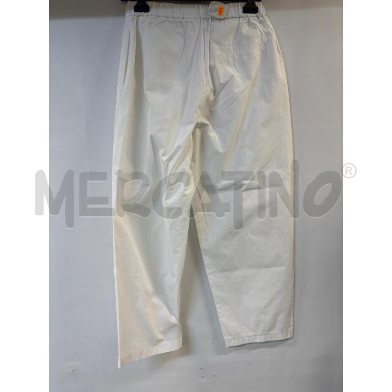 PANTALONE DONNA BIANCO VICOLO CON MOLLA | Mercatino dell'Usato Acerra 2