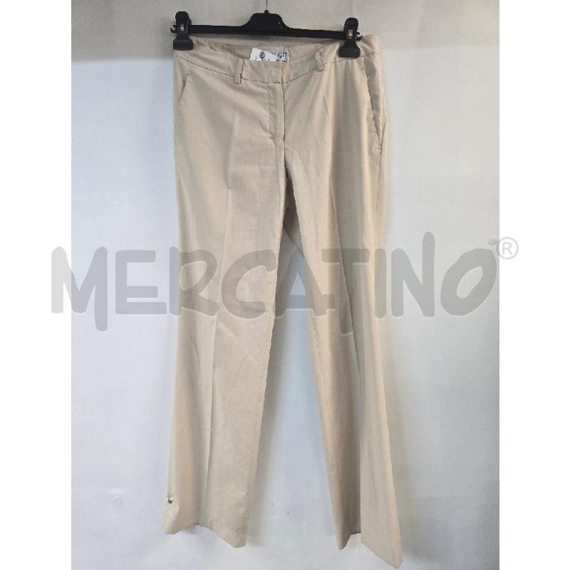 PANTALONE DONNA BOCCI BEIGE  | Mercatino dell'Usato Acerra 1