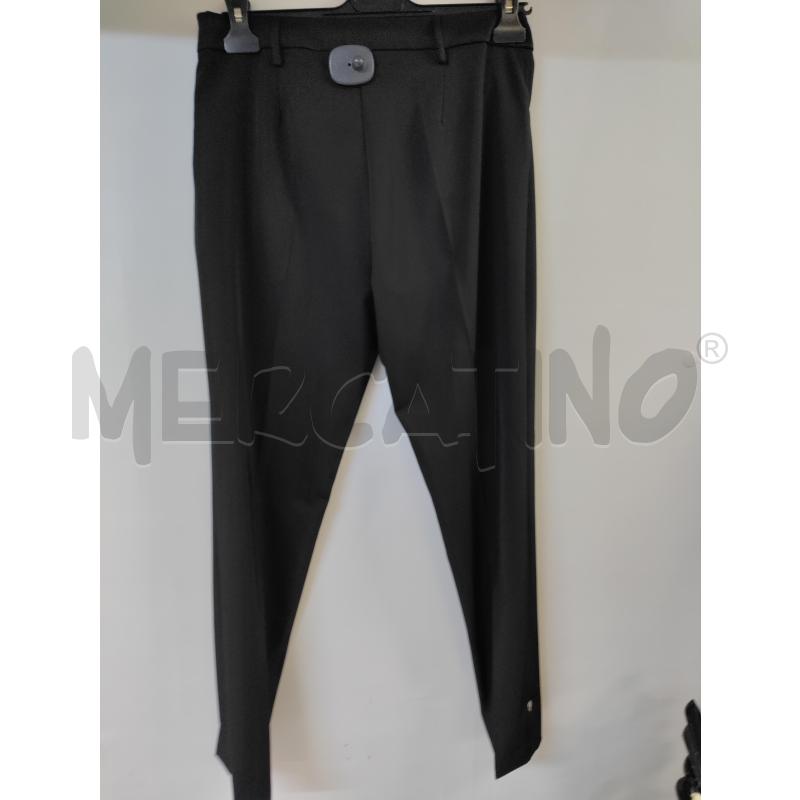 PANTALONE DONNA CAMOMILA NERO ZIP DI LATO | Mercatino dell'Usato Acerra 2