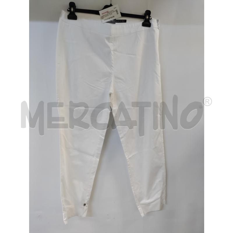PANTALONE DONNA CAMOMILLA BIANCO | Mercatino dell'Usato Acerra 1