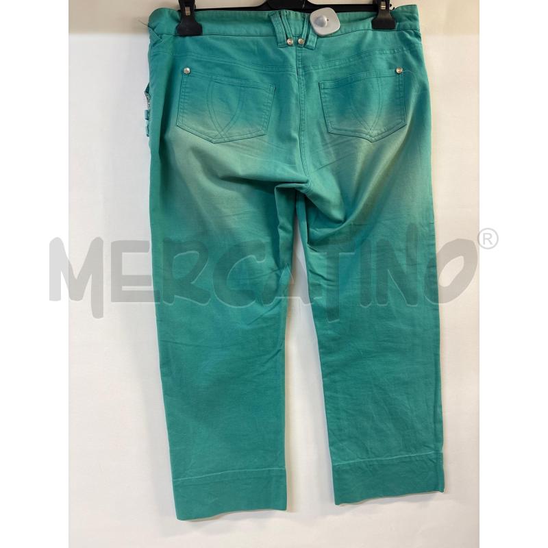 PANTALONE DONNA CAMOMILLA VERDE SFUMATO | Mercatino dell'Usato Acerra 2