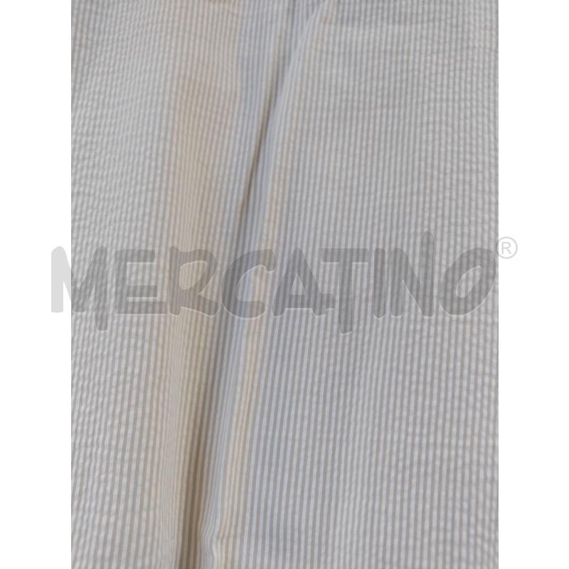 PANTALONE DONNA CANNELLA BEIGE BIANCO RIGATO | Mercatino dell'Usato Acerra 2