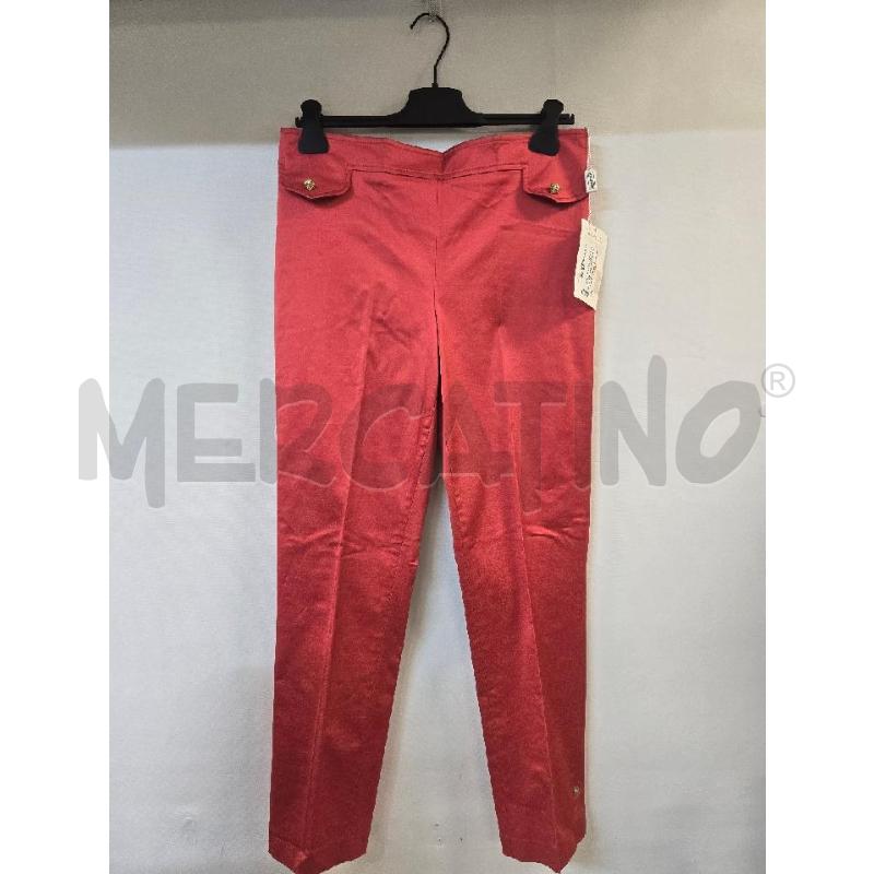 PANTALONE DONNA CANNELLA ROSA LUCIDO | Mercatino dell'Usato Acerra 1