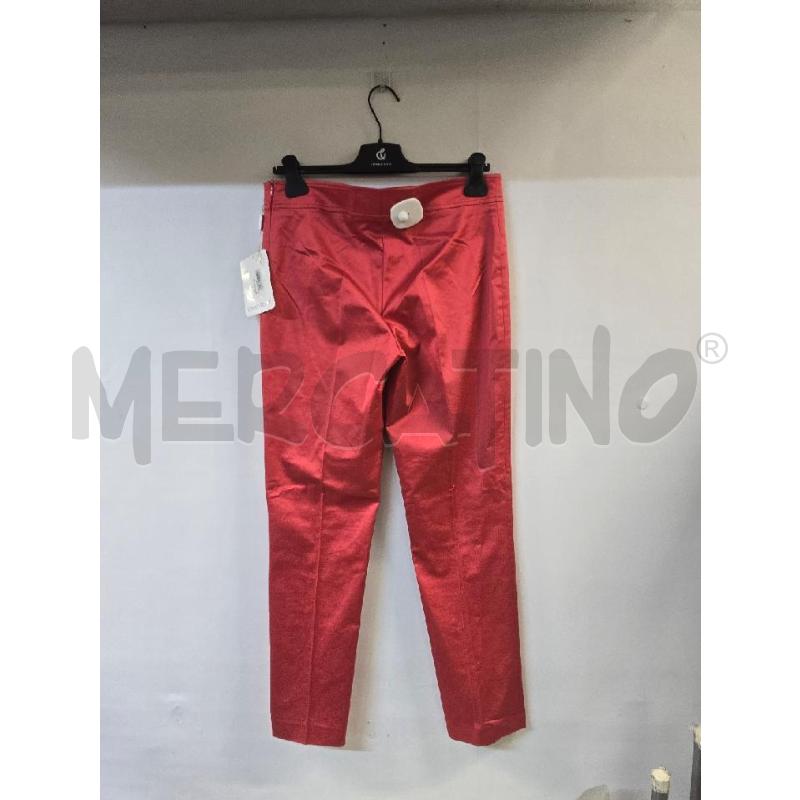 PANTALONE DONNA CANNELLA ROSA LUCIDO | Mercatino dell'Usato Acerra 2