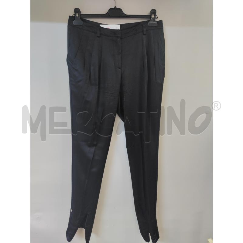 PANTALONE DONNA DANIELE ALESSANDRINI NERO  | Mercatino dell'Usato Acerra 1