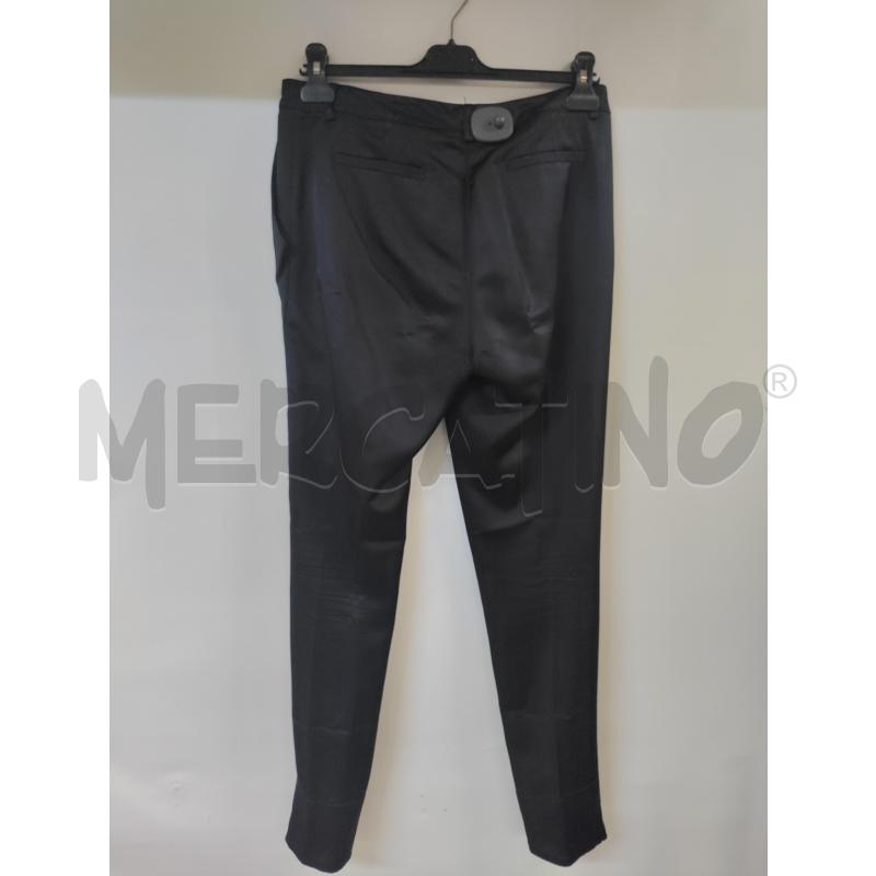 PANTALONE DONNA DANIELE ALESSANDRINI NERO  | Mercatino dell'Usato Acerra 2