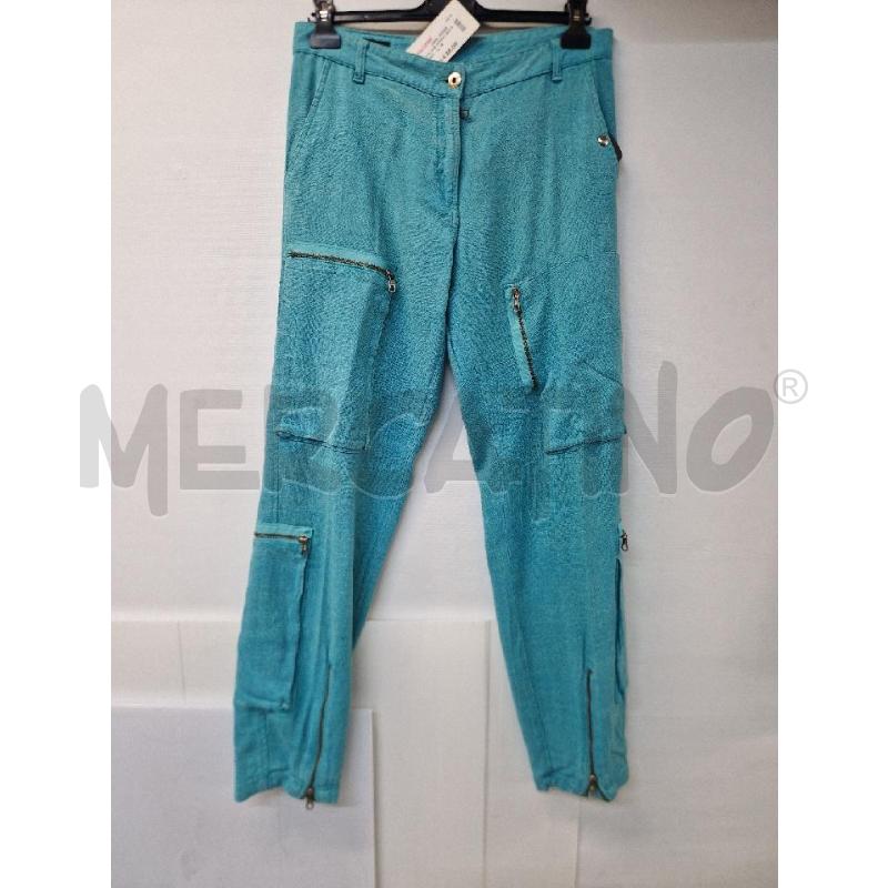 PANTALONE DONNA D&G AZZURRO  | Mercatino dell'Usato Acerra 1