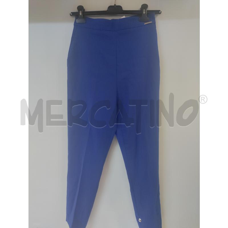 PANTALONE DONNA ELISABETTA FRANCHI BLU | Mercatino dell'Usato Acerra 1