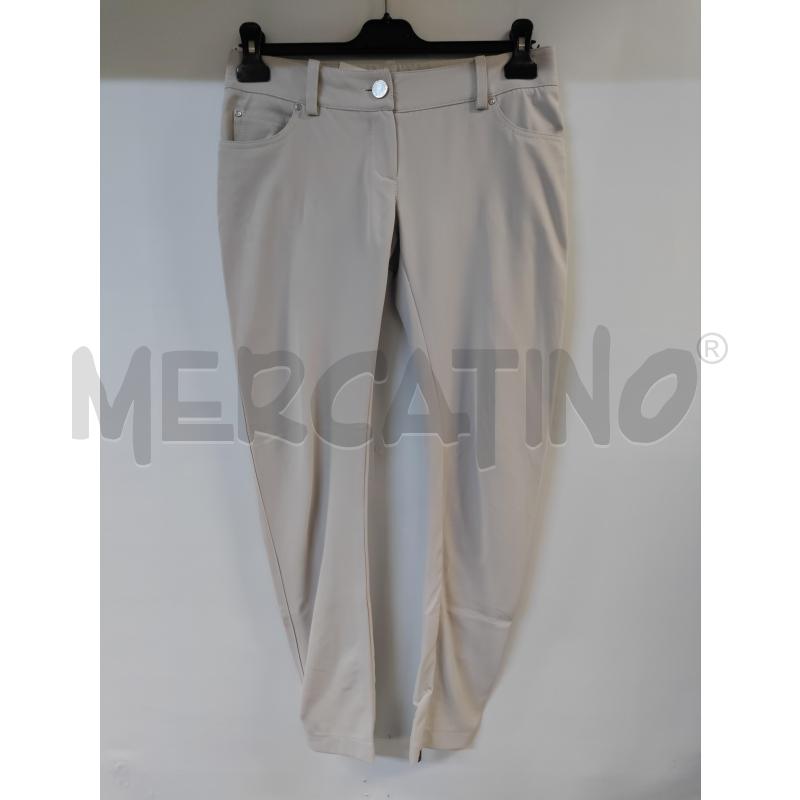 PANTALONE DONNA ELISABETTA FRANCHI GRIGIO | Mercatino dell'Usato Acerra 1