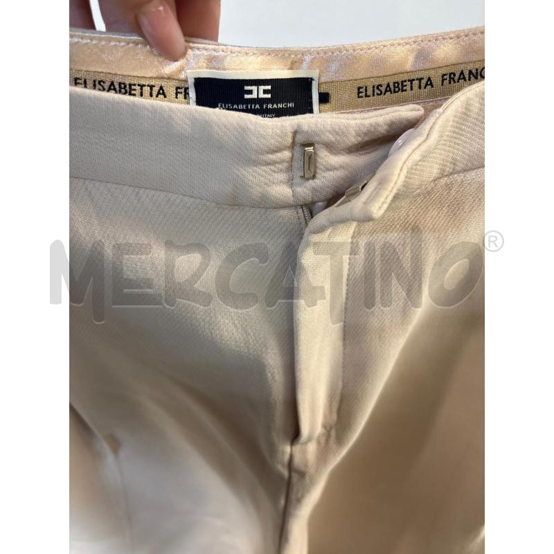 PANTALONE DONNA ELISABETTA FRANCHI ROSA  | Mercatino dell'Usato Acerra 3