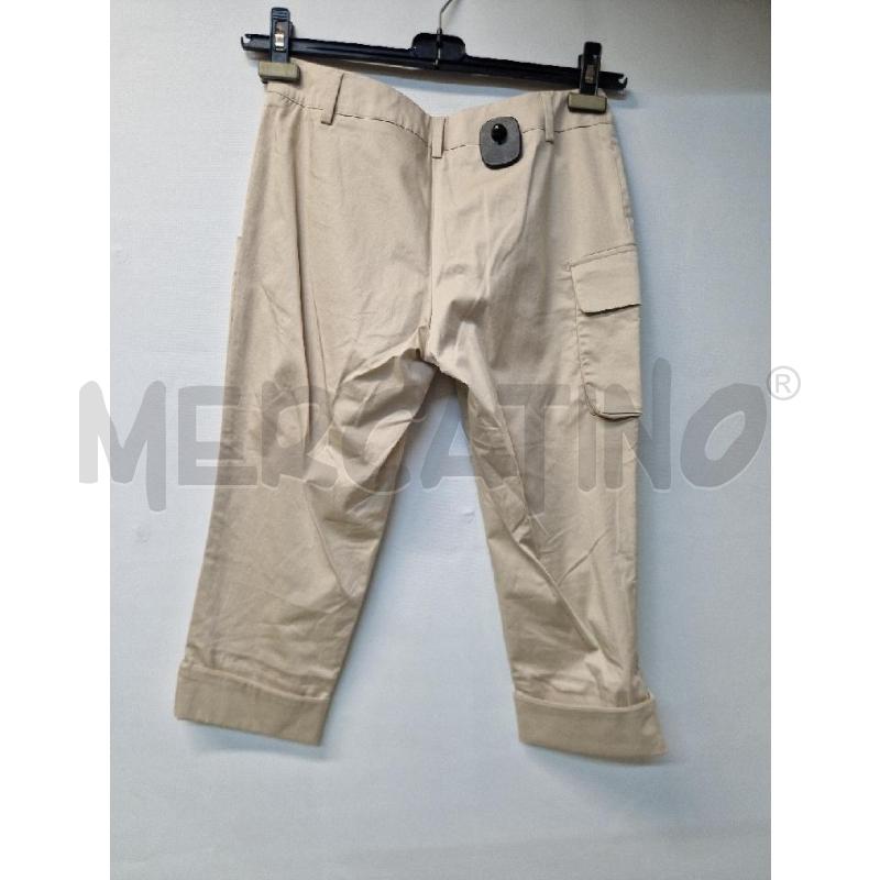 PANTALONE DONNA FABI BEIGE TASCONE LATERALE | Mercatino dell'Usato Acerra 2
