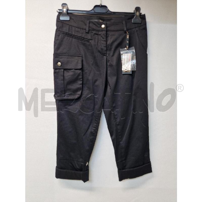 PANTALONE DONNA FABI NERO TASCONE LATERALE | Mercatino dell'Usato Acerra 1