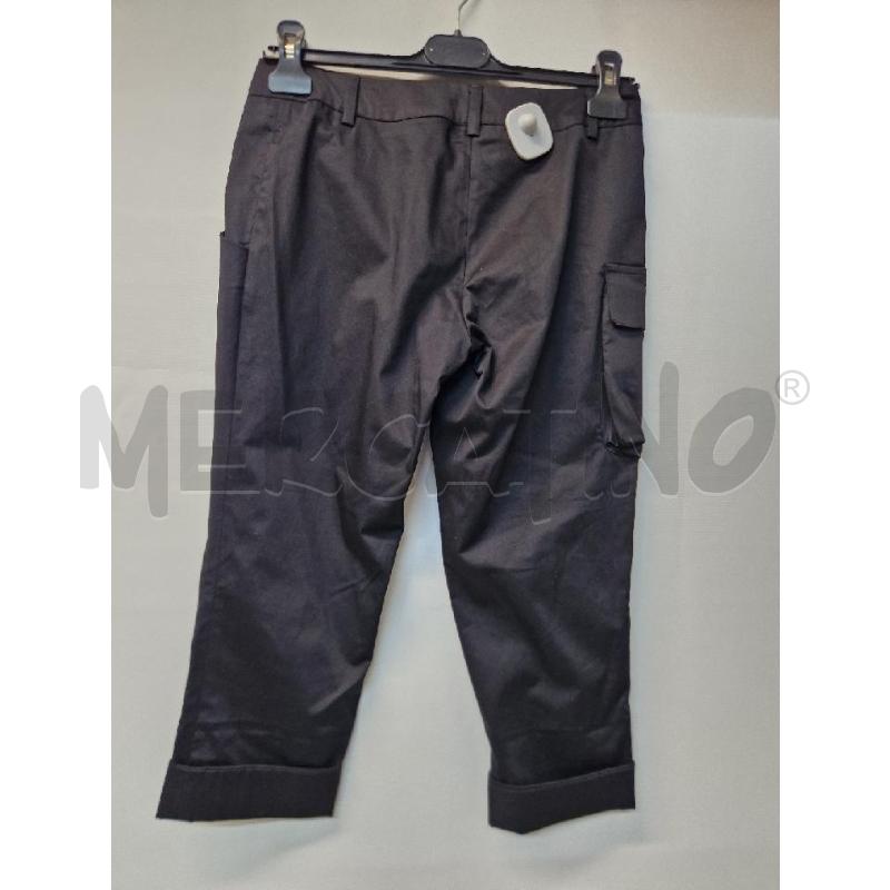 PANTALONE DONNA FABI NERO TASCONE LATERALE | Mercatino dell'Usato Acerra 2