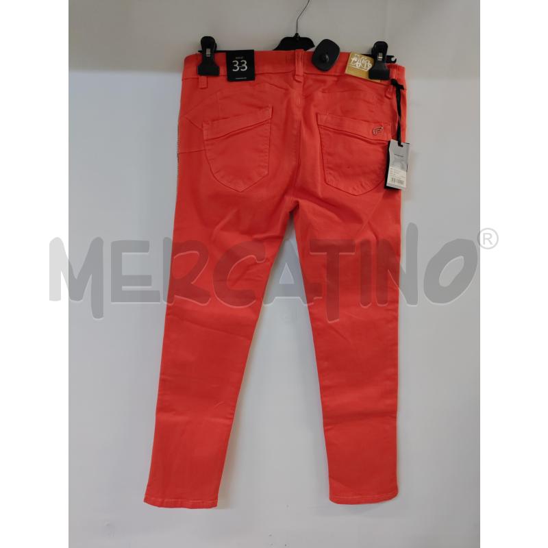 PANTALONE DONNA FORNARINA ARANCIONE | Mercatino dell'Usato Acerra 2