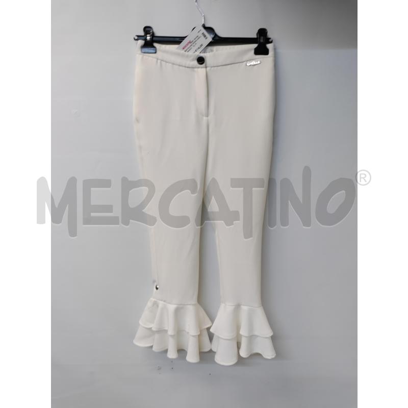 PANTALONE DONNA GAELLE BIANCO  | Mercatino dell'Usato Acerra 1