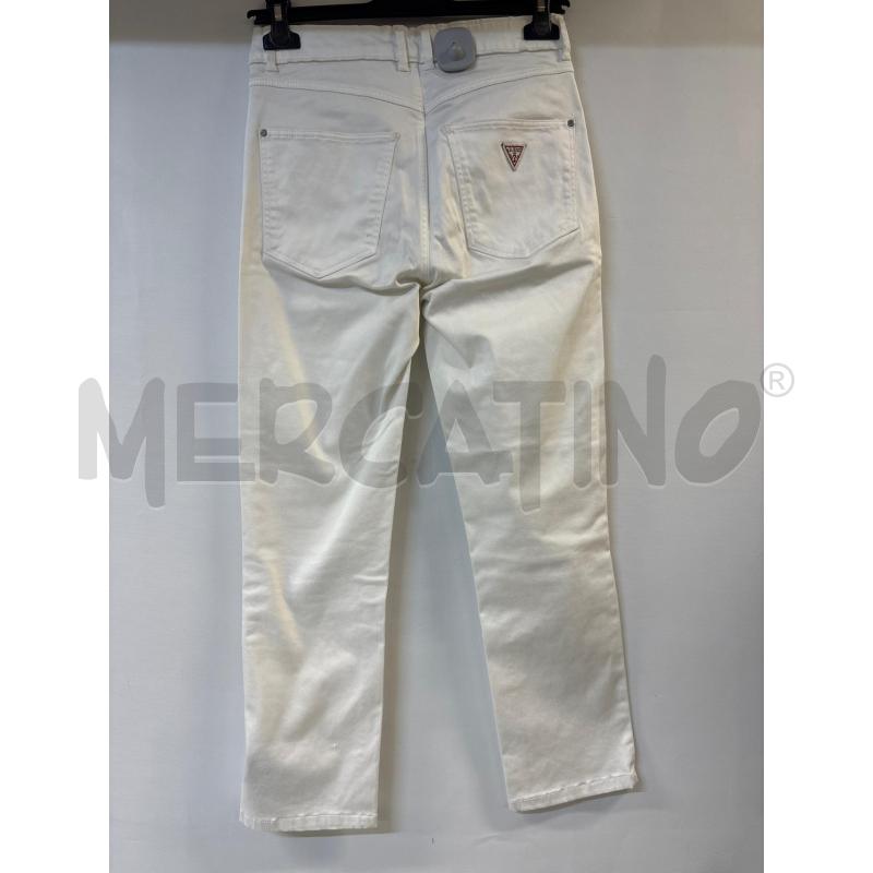 PANTALONE DONNA GUESS BIANCO | Mercatino dell'Usato Acerra 2