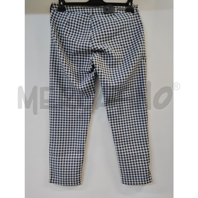 PANTALONE DONNA GUESS BIANCO BLU QUADRETTI | Mercatino dell'Usato Acerra 3