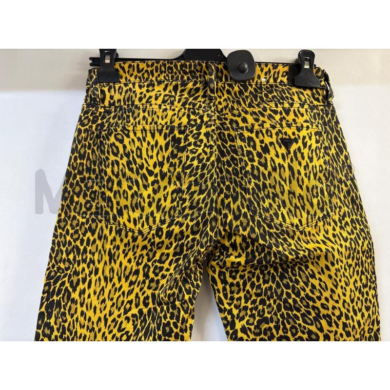 PANTALONE DONNA GUESS GIALLO NERO | Mercatino dell'Usato Acerra 3