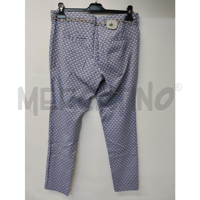 PANTALONE DONNA INTREND FANTASIA AZZURRO | Mercatino dell'Usato Acerra 2