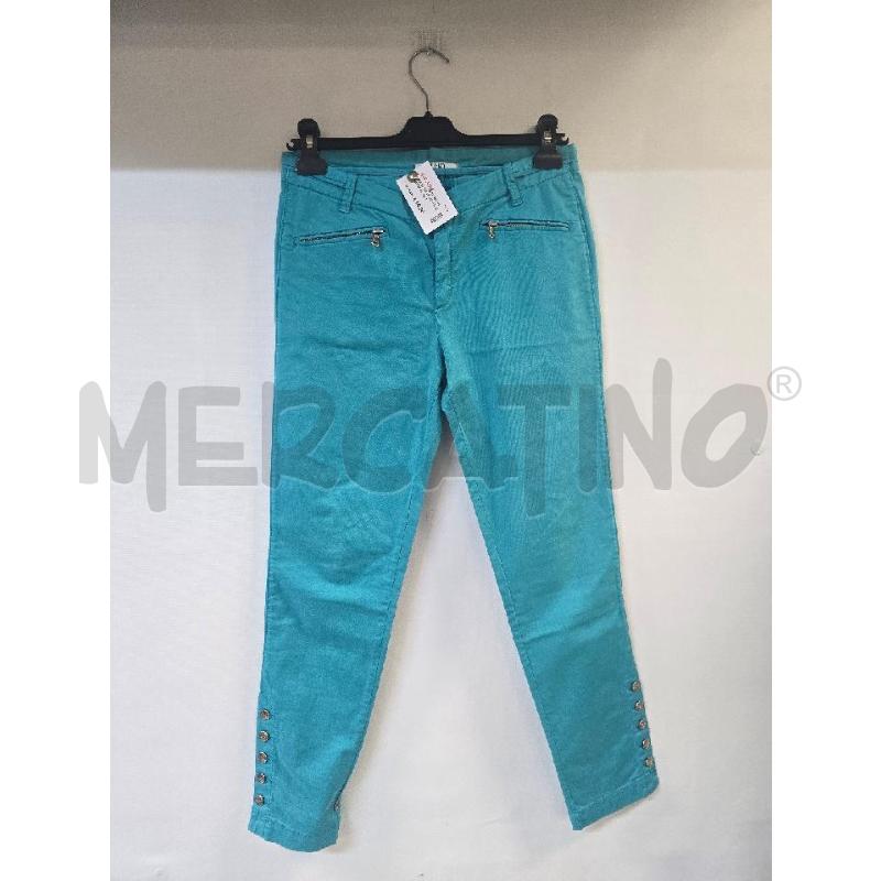 PANTALONE DONNA LIUJO AZZURRO | Mercatino dell'Usato Acerra 1