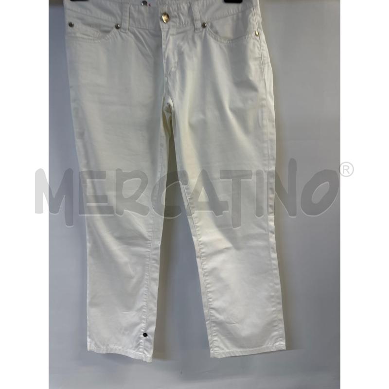 PANTALONE DONNA LIUJO BIANCO  | Mercatino dell'Usato Acerra 1