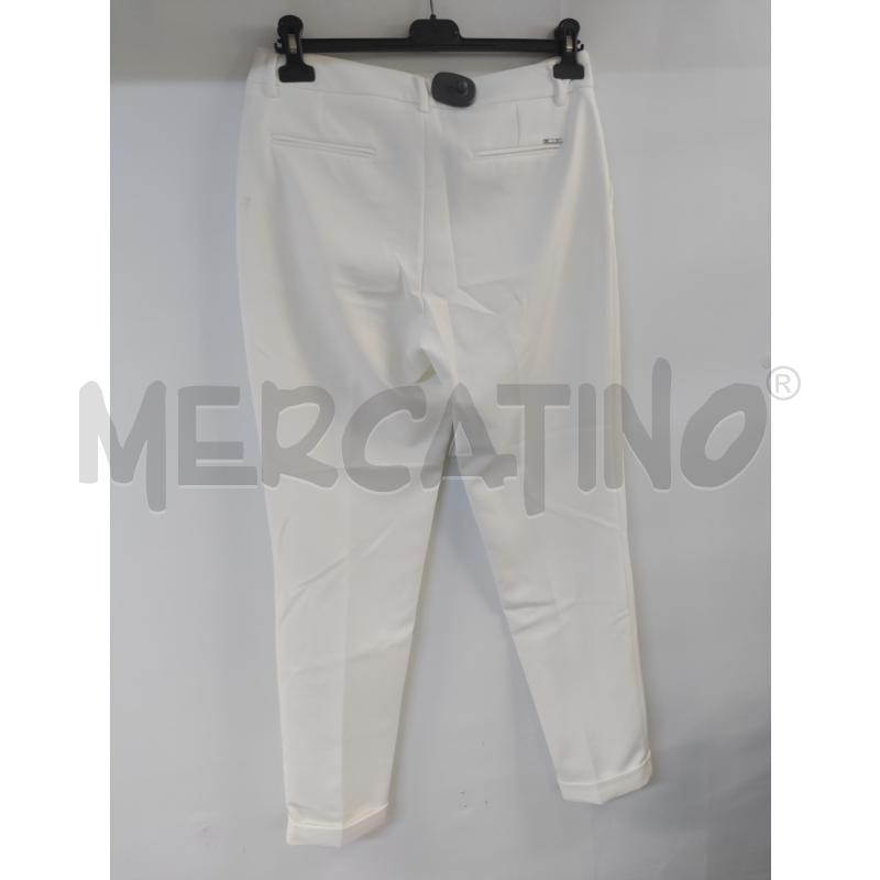 PANTALONE DONNA LIUJO BIANCO | Mercatino dell'Usato Acerra 2