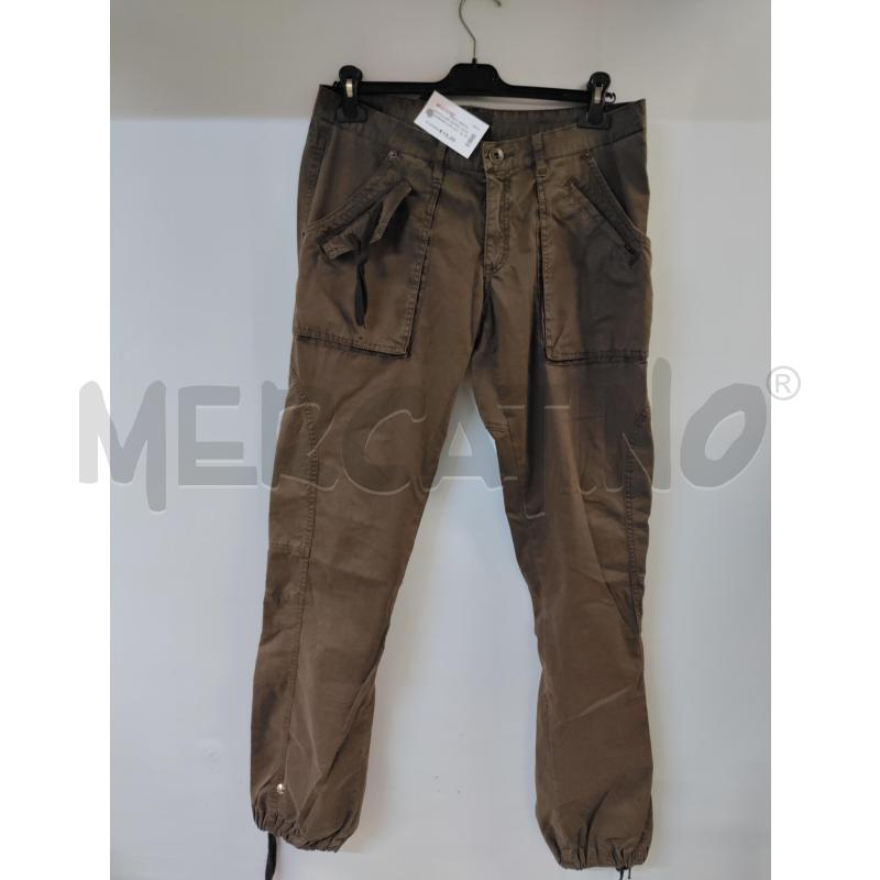 PANTALONE DONNA LIUJO MARRONE CON LACCI DIETRO | Mercatino dell'Usato Acerra 1