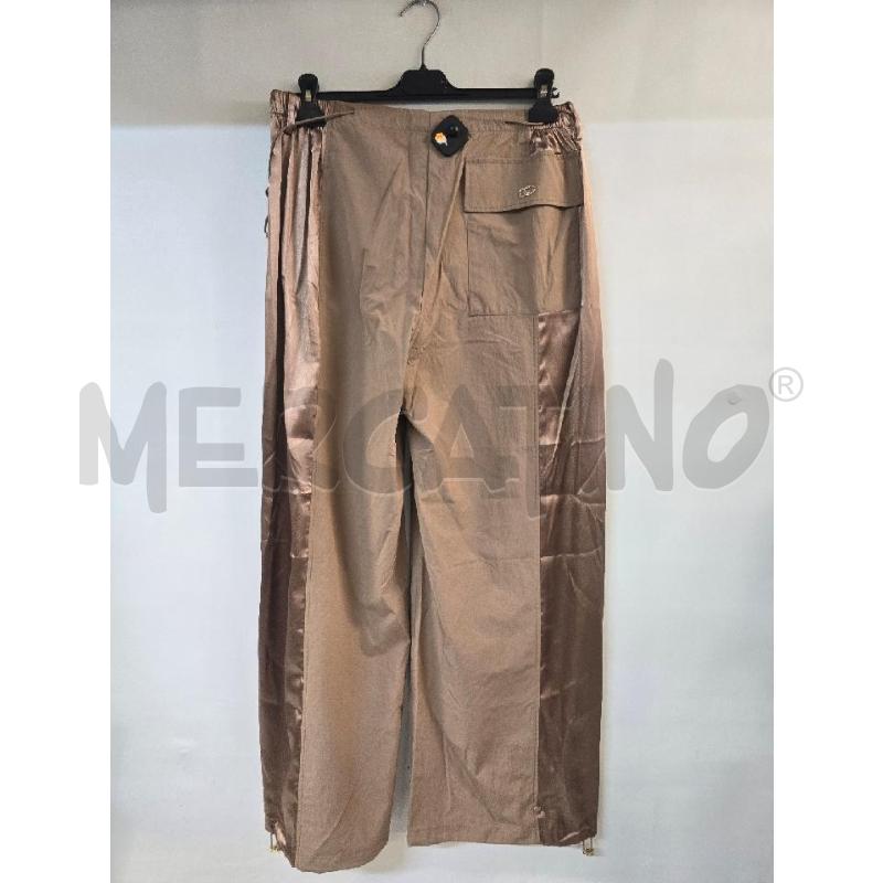 PANTALONE DONNA LIU-JO MARRONE BANDE LUCIDE | Mercatino dell'Usato Acerra 2
